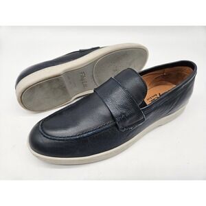 New Flag Ltd. Men's Nappa Glove Leather Made in Brazil Loafer, Black 9M